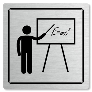 Učebna, 148x148mm, stříbrná, Utah